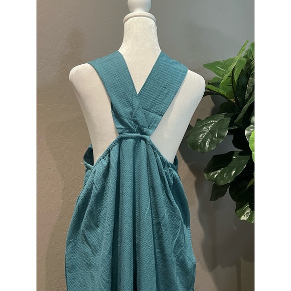 Faherty $198 Bay Twist Seersucker Midi Dress Size X-Large - Picture 8 of 11